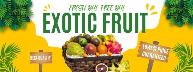 Fruits banner