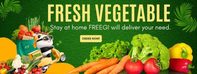 Vegetables banner